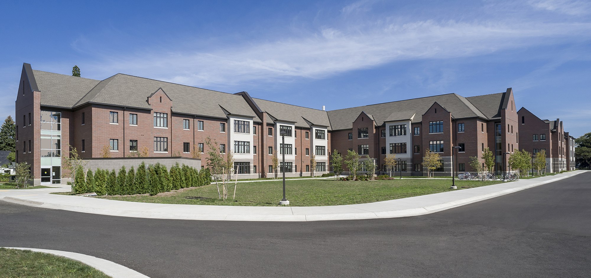 Central Michigan University Graduate Housing Neumann Smith Architecture