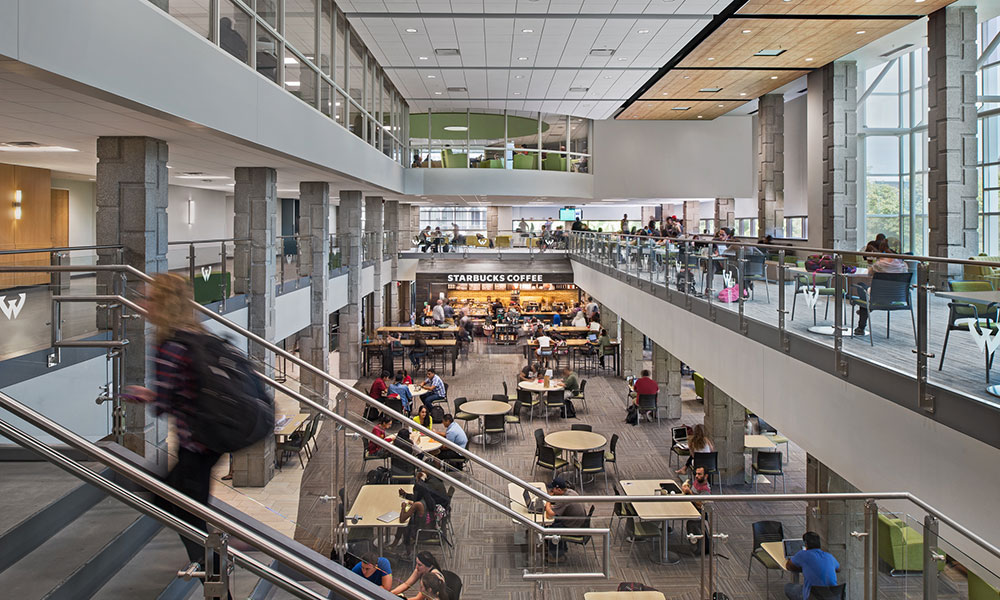 Wayne State University Student Center - Neumann/Smith Architecture