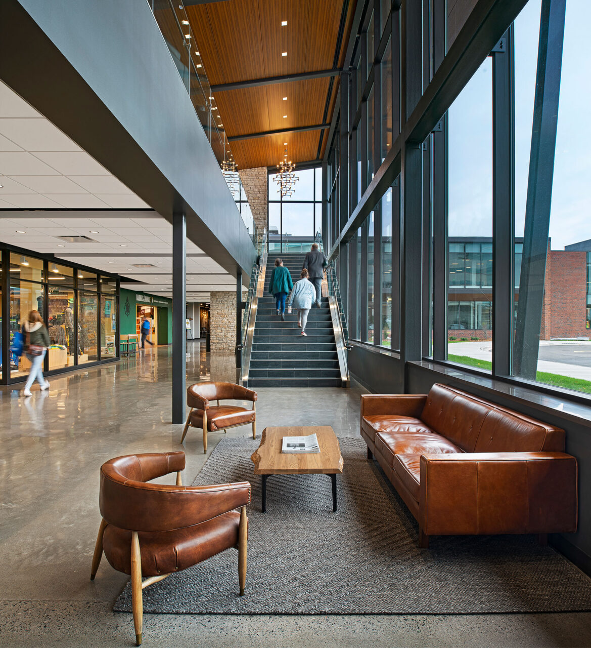 nmu northern center stairccase