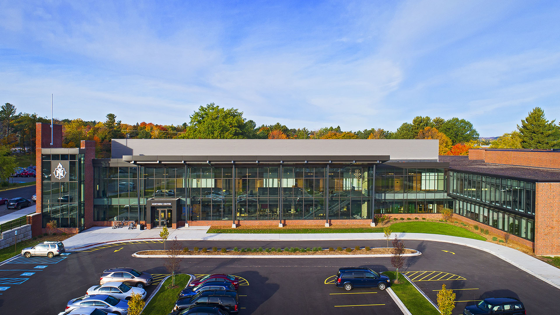 northern michigan university northern center facade